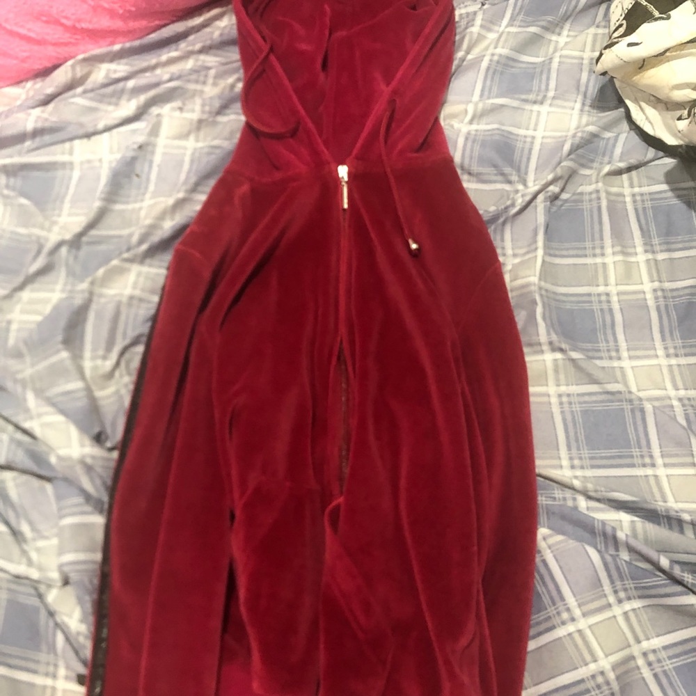Red Velvet Track Suit